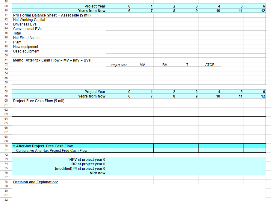 A B C D E F G H 1 GM's ( Semi-Autonomous)