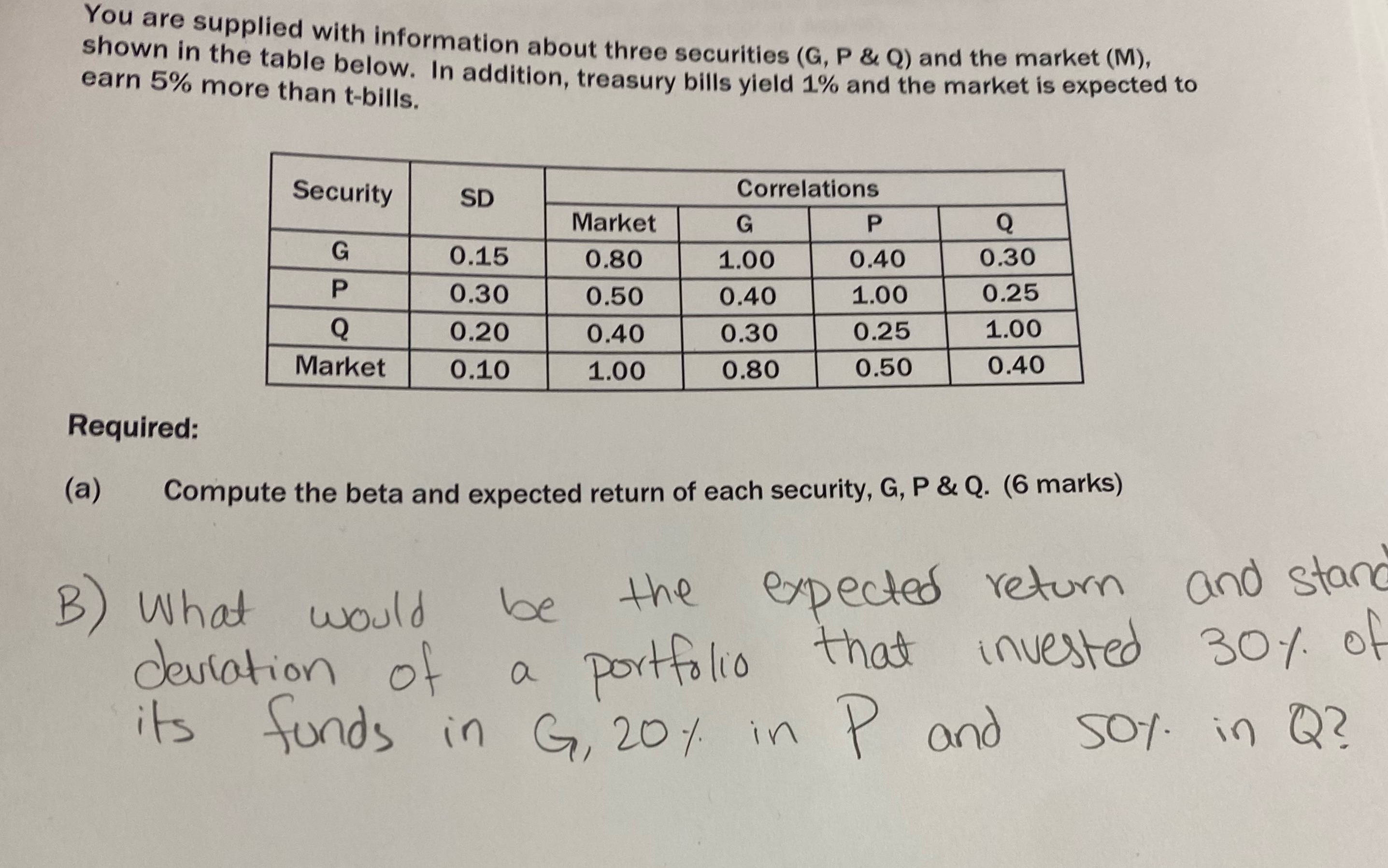 PLEASE ANSWER QUICKLY You are supplied with