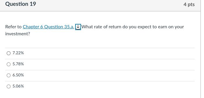 35. Holding Period Yield The YTM on a bond is the