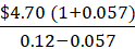 Can you help revise this calculation for an