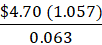 Can you help revise this calculation for an