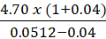 Can you help revise this calculation for an