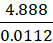 Can you help revise this calculation for an
