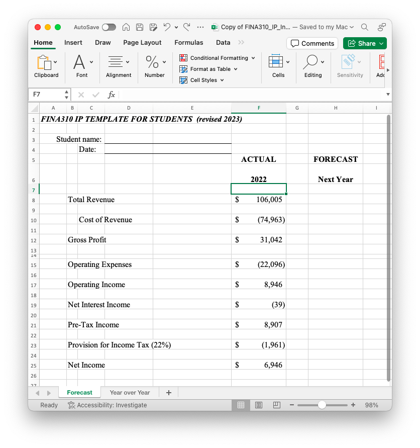 AutoSave O A A D ? C ... : Copy of FINA310_IP_In.
