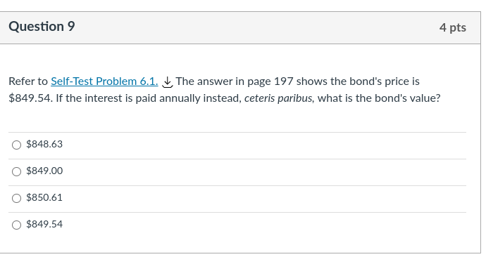 6.1 Bond Values A Microgates Industries bond has