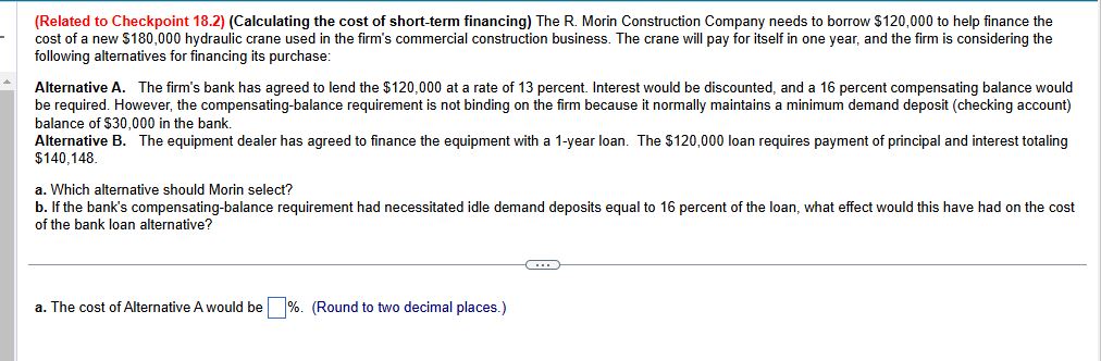 I have five separate questions that I need help