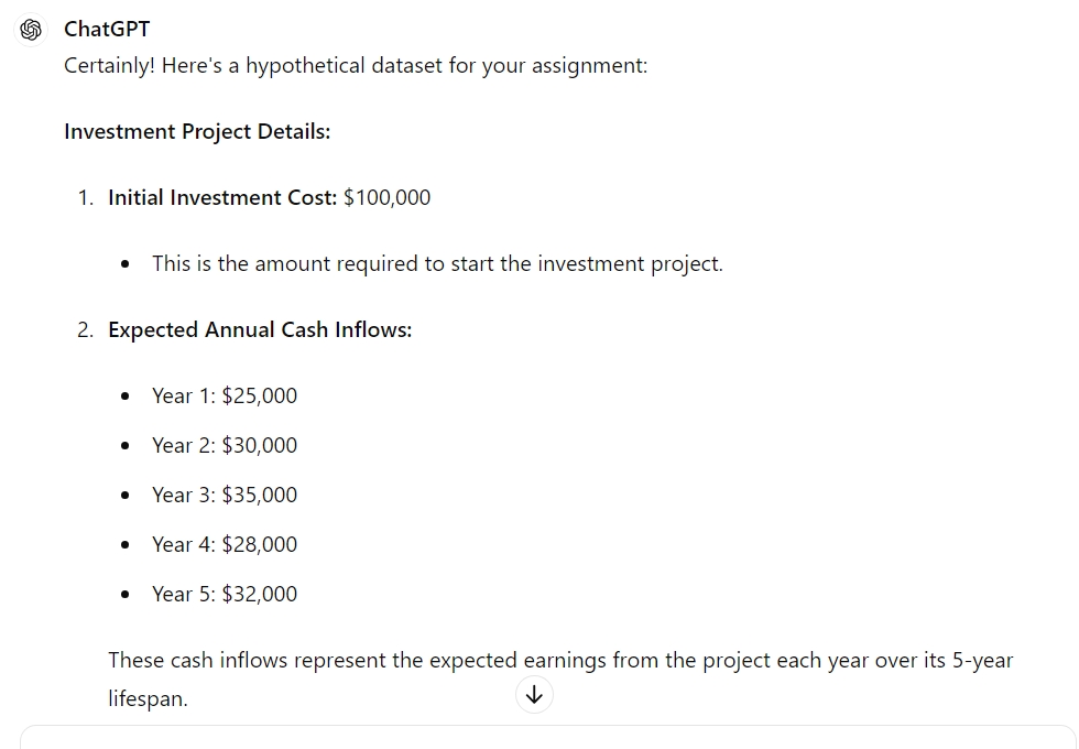 1. NPV Calculation: Goal - Calculate the Net