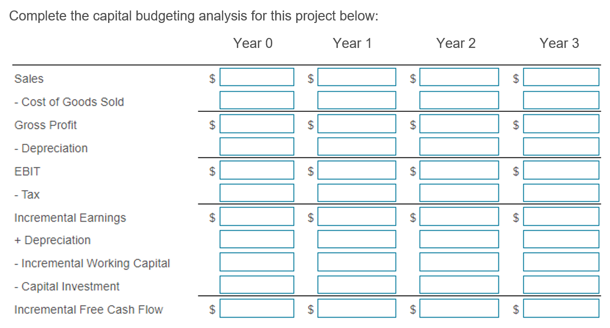 How do you calculate the incremental working