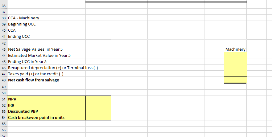 A B C D E F G H Amadeus Corp.- Capital Budgeting
