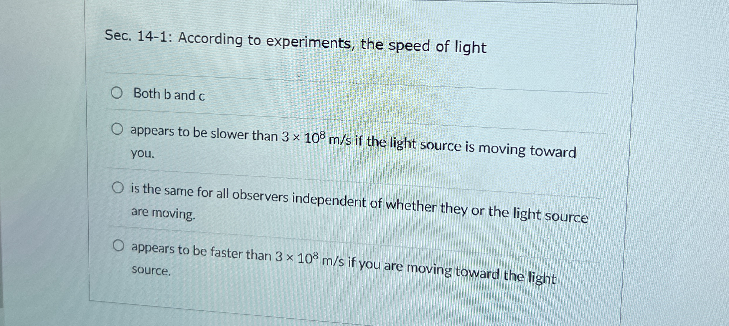 Sec. 1 4 - 1 : According to experiments, the