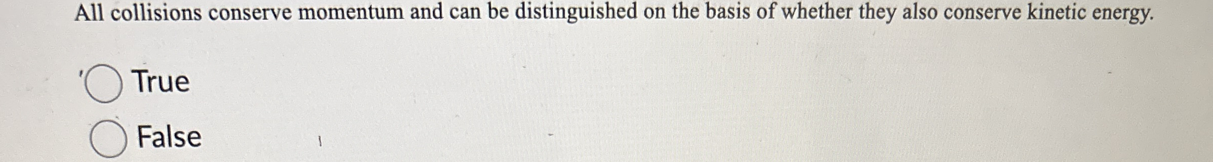 All collisions conserve momentum and can be