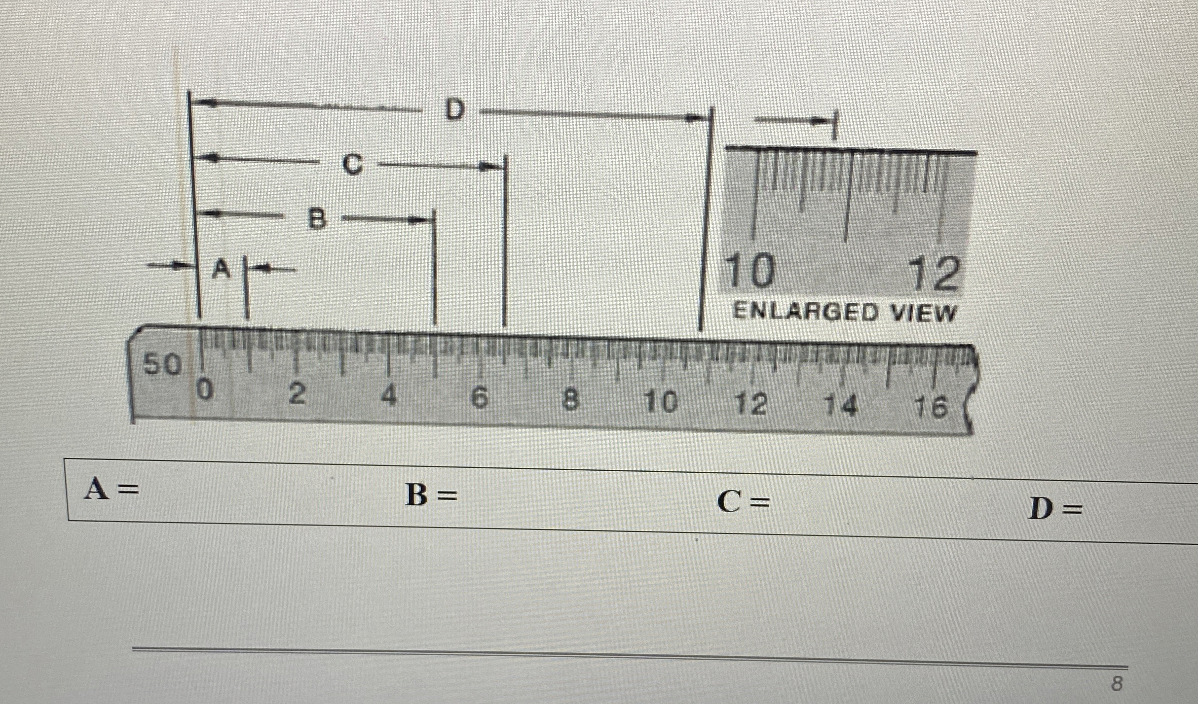 A = B = C = D = Give the fallowing architect