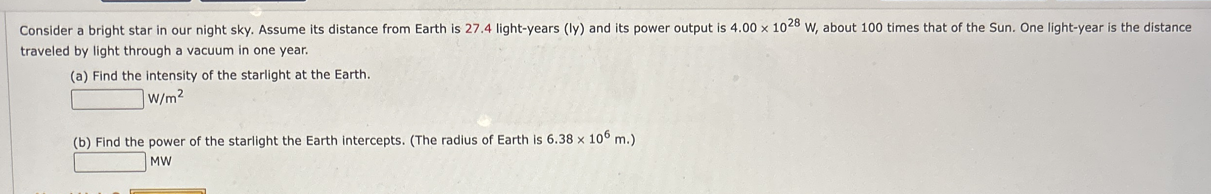 Consider a bright star in our night sky . Assume