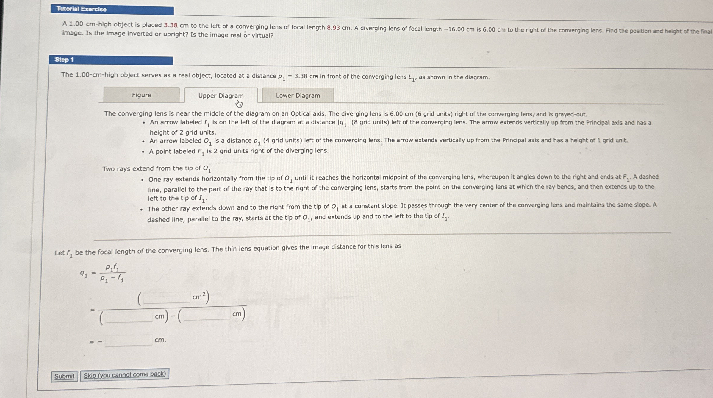  Tutorial Exercise image. Is the image inverted or upright? Is the