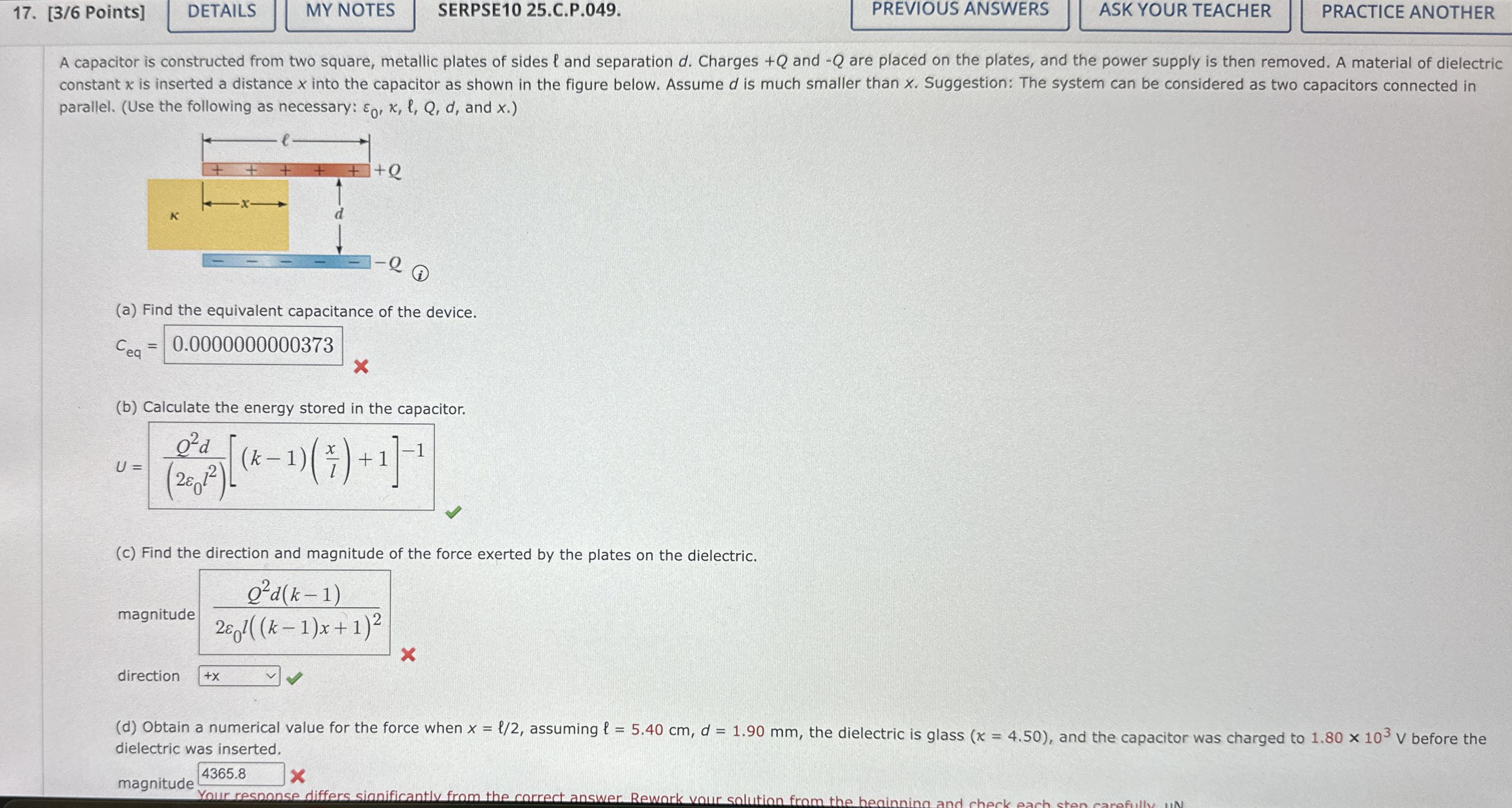 [ 3 / 6 Points ] MY NOTES SERPSE 1 0 2 5 . C . P