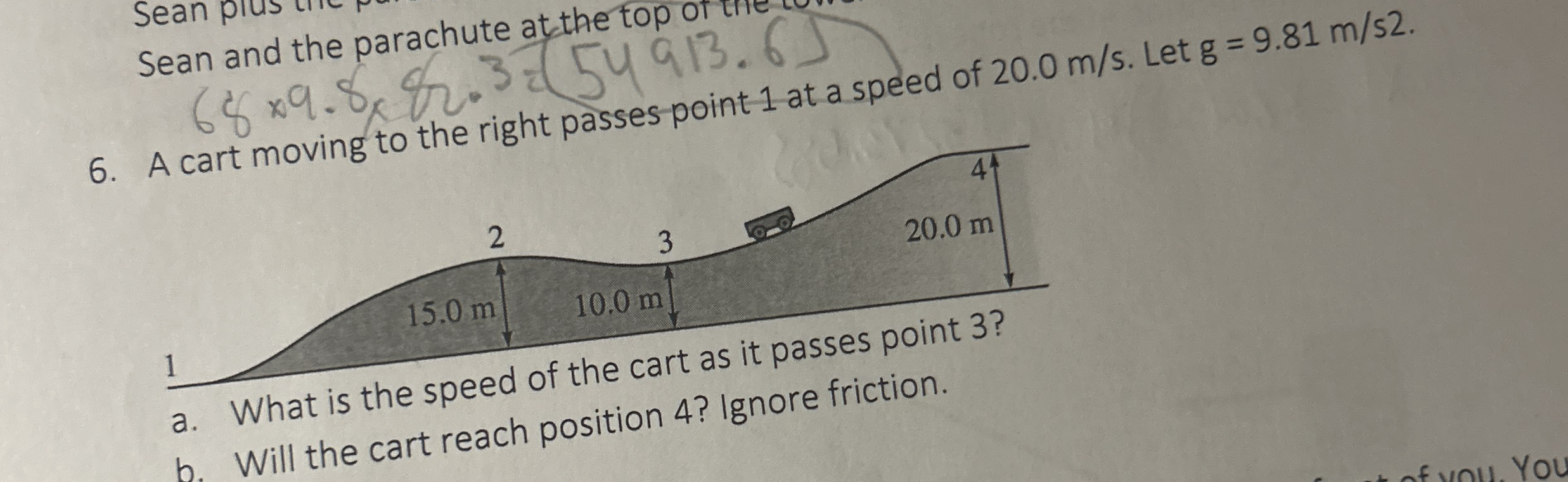 Sean pius Sean and the parachute at the top of