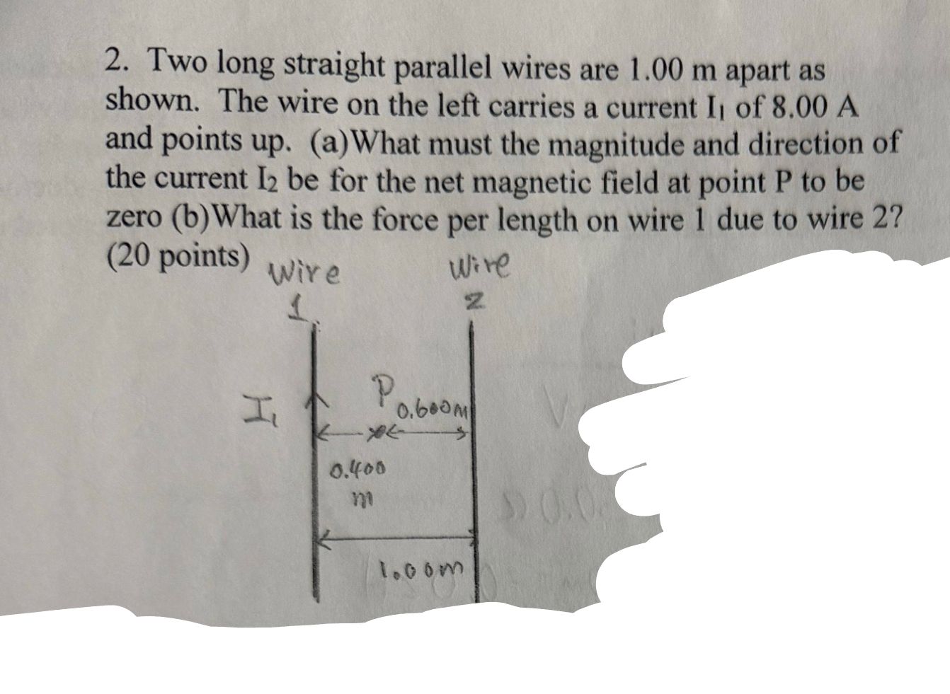 Can you answer this physics problem? Thank you!