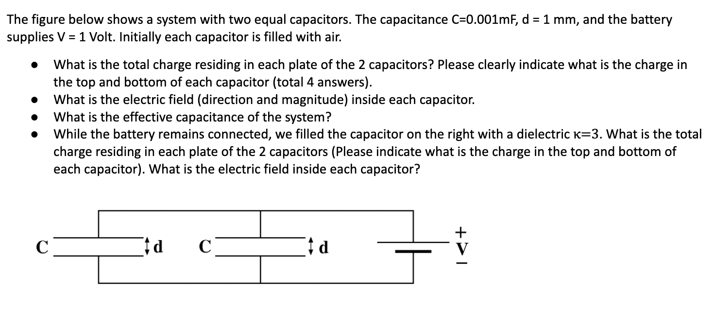 The figure below shows a system with two equal