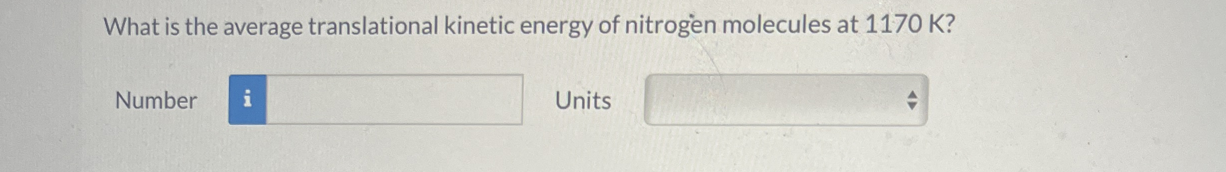 What is the average translational kinetic energy