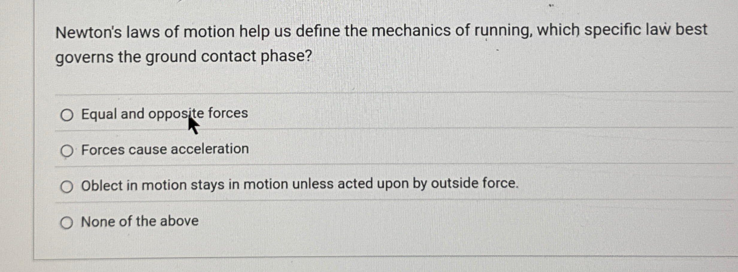 Newton's laws of motion help us define the