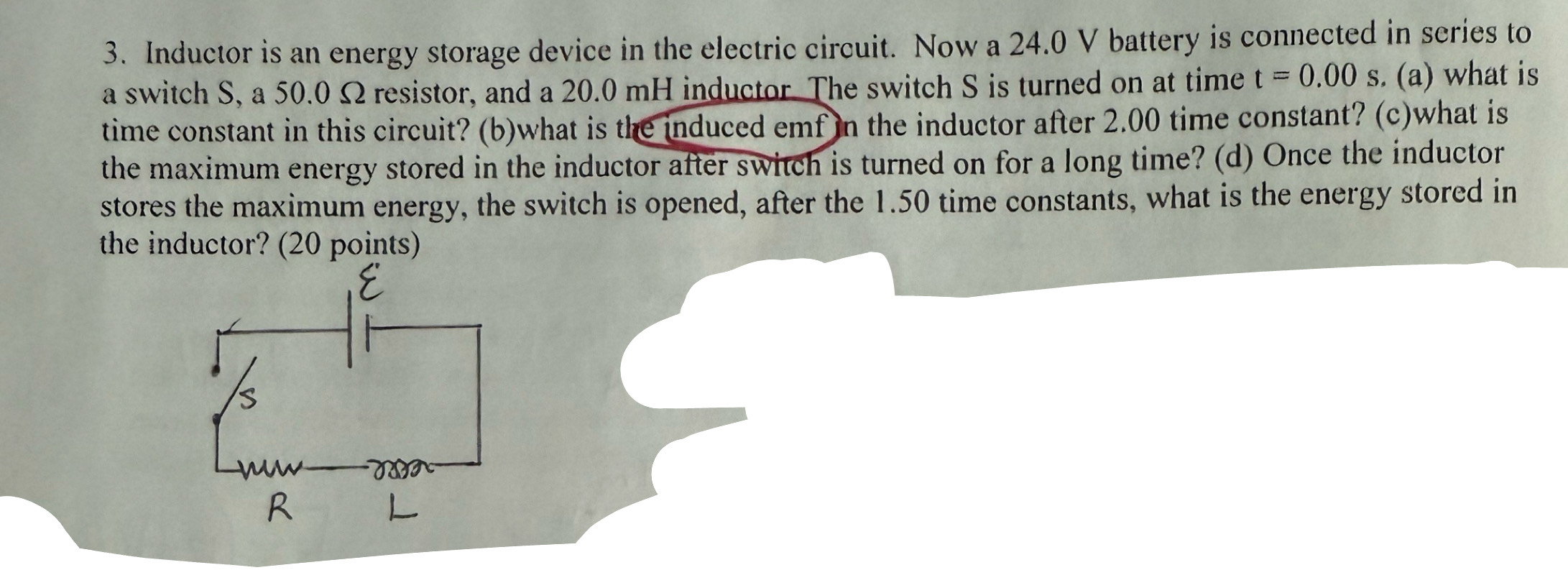 3 . Inductor is an energy storage device in the