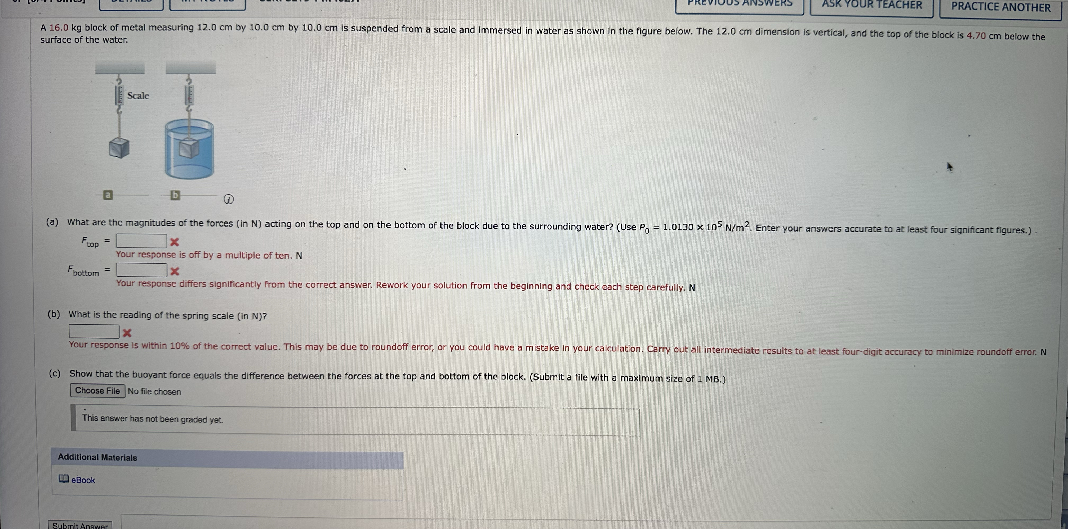 ASK YOUR TEACHER PRACTICE ANOTHER surface of the