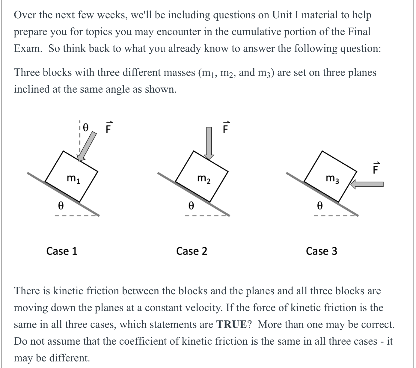 Over the next few weeks, we'll be including