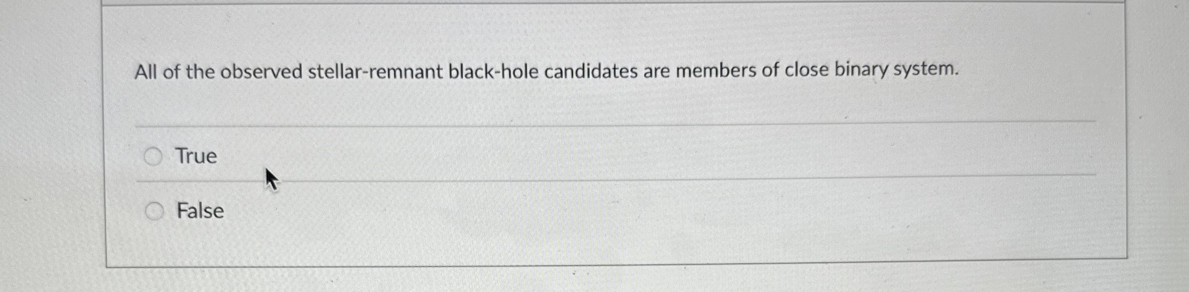 All of the observed stellar - remnant black -