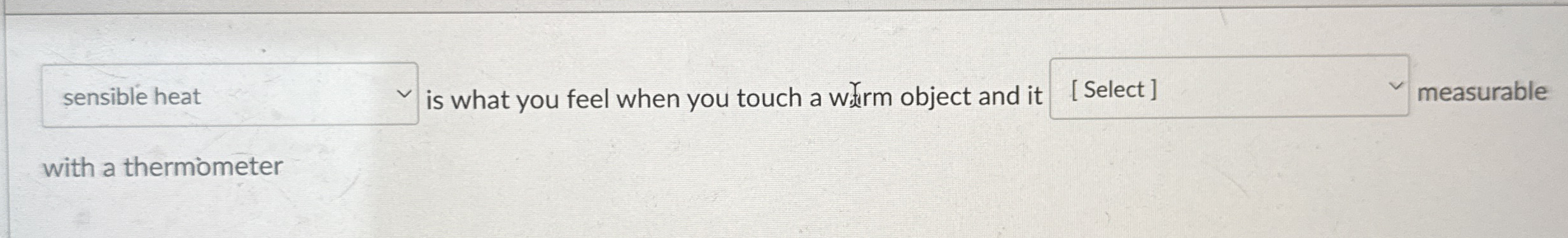 is what you feel when you touch a whrm object and