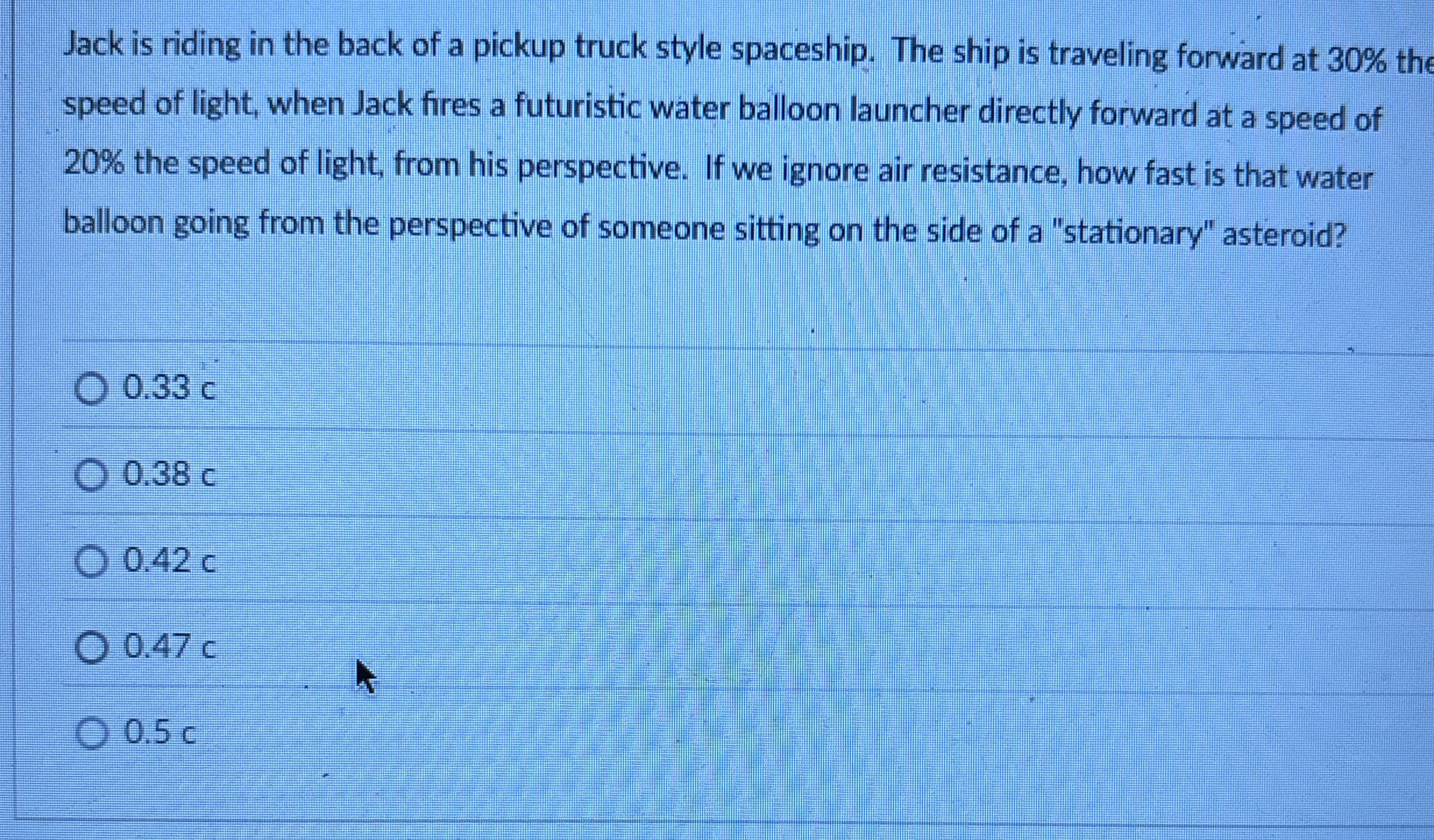 Jack is riding in the back of a pickup truck