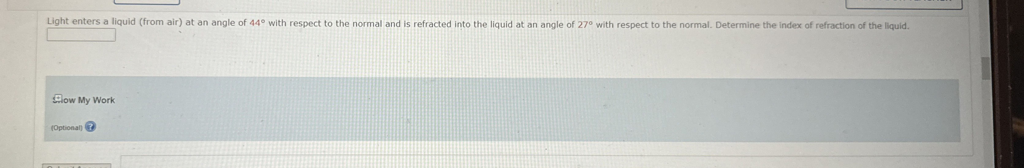 tow My Work ( Optional )