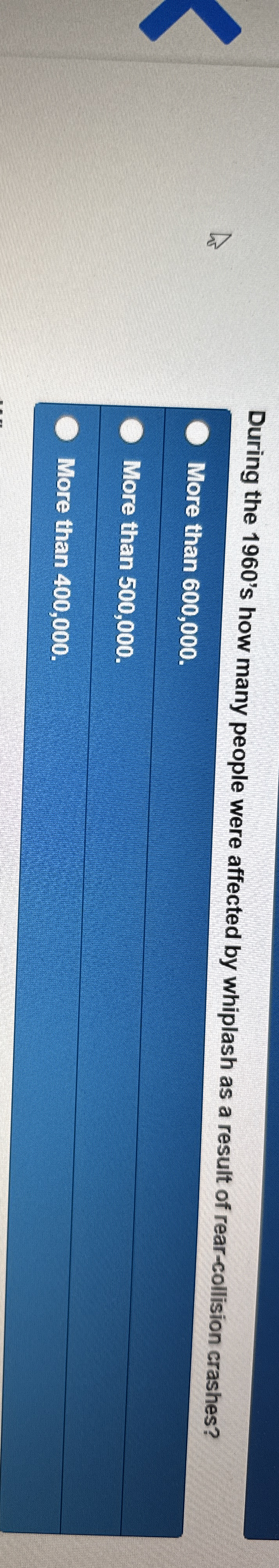 The passenger area of a car and the engine are