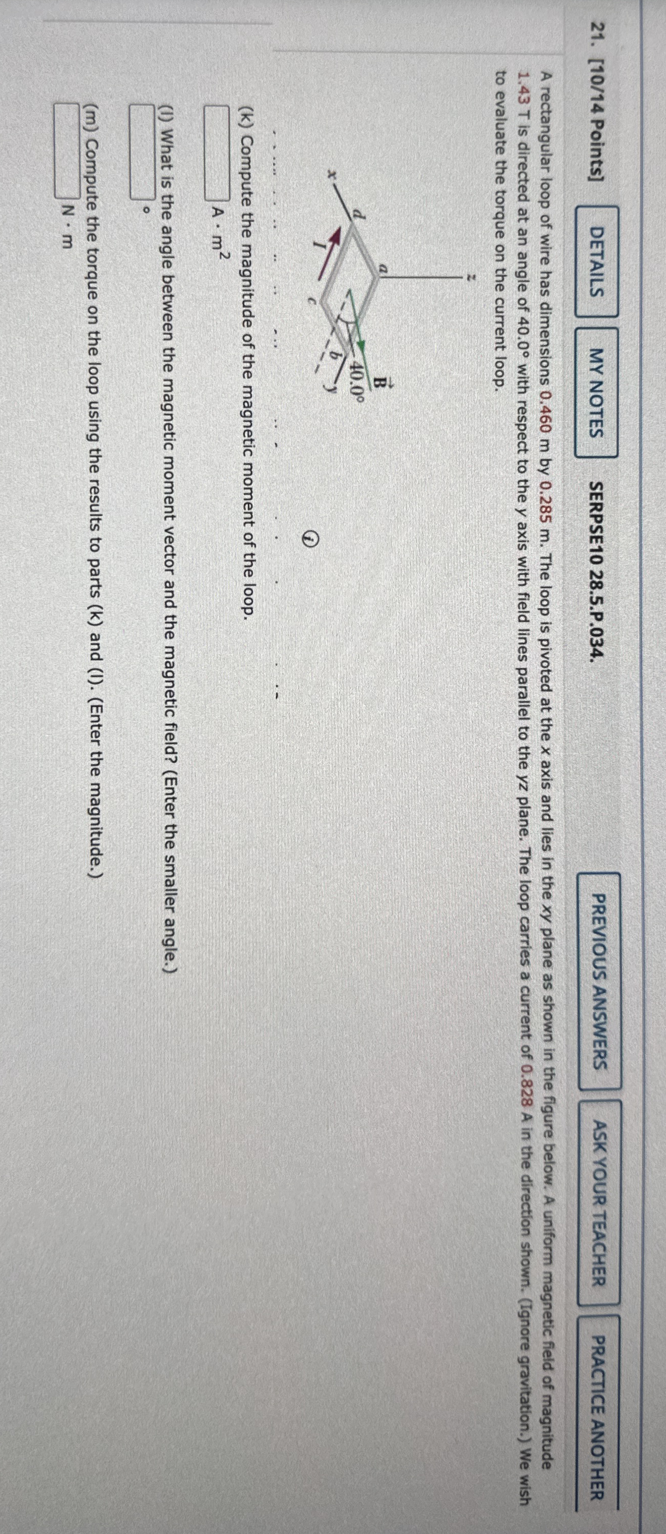 [ 1 0 / 1 4 Points ] SERPSE 1 0 2 8 . 5 . P . 0 3