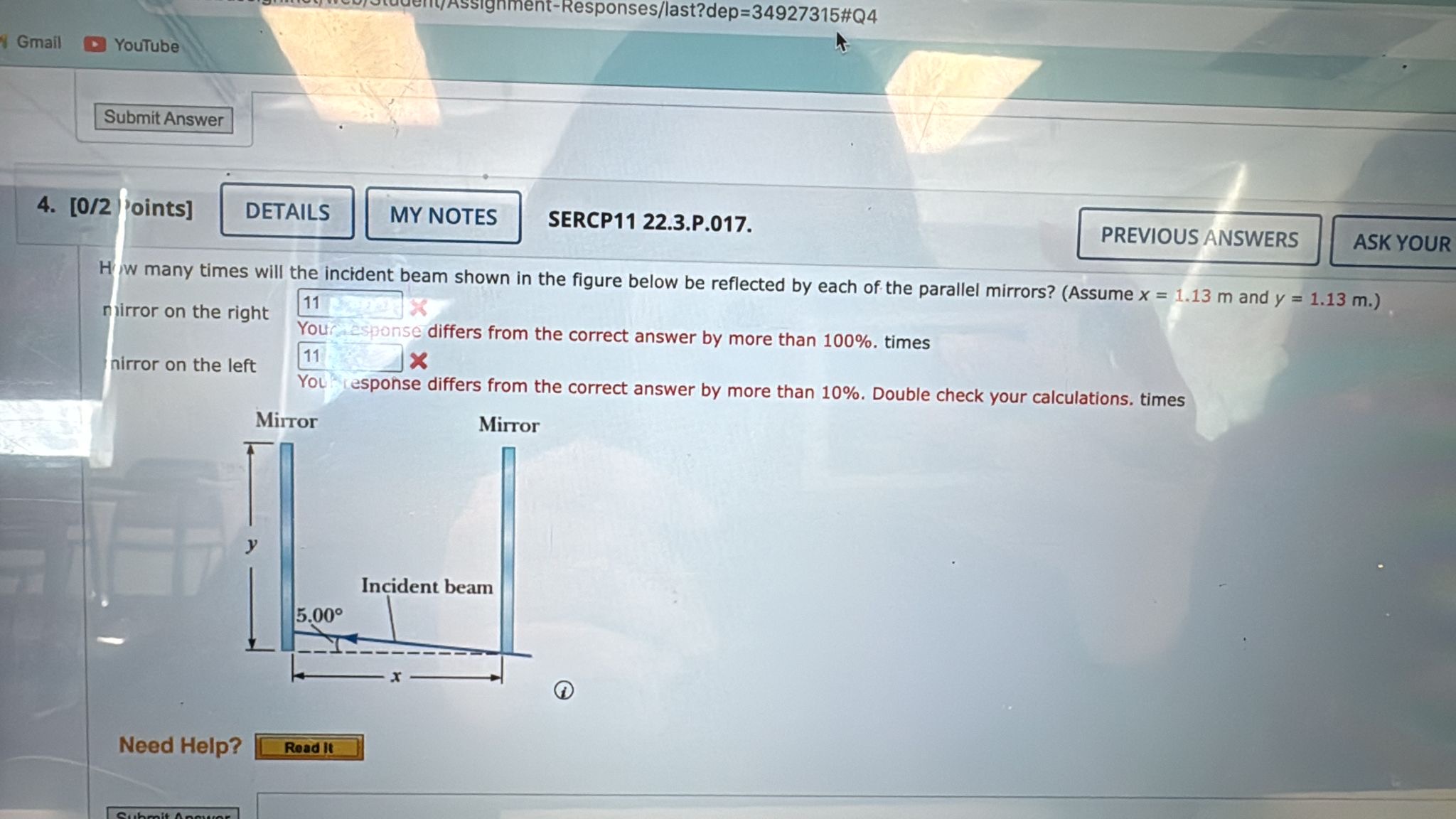 4 . [ 0 / 2 'oints ] SERCP 1 1 2 2 . 3 . P . 0 1