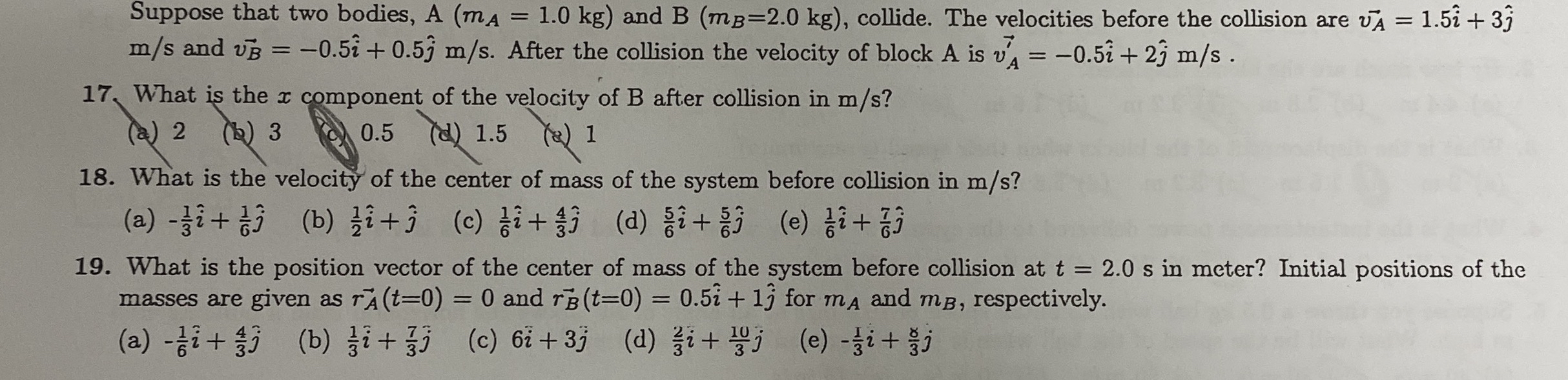 Suppose that two bodies,