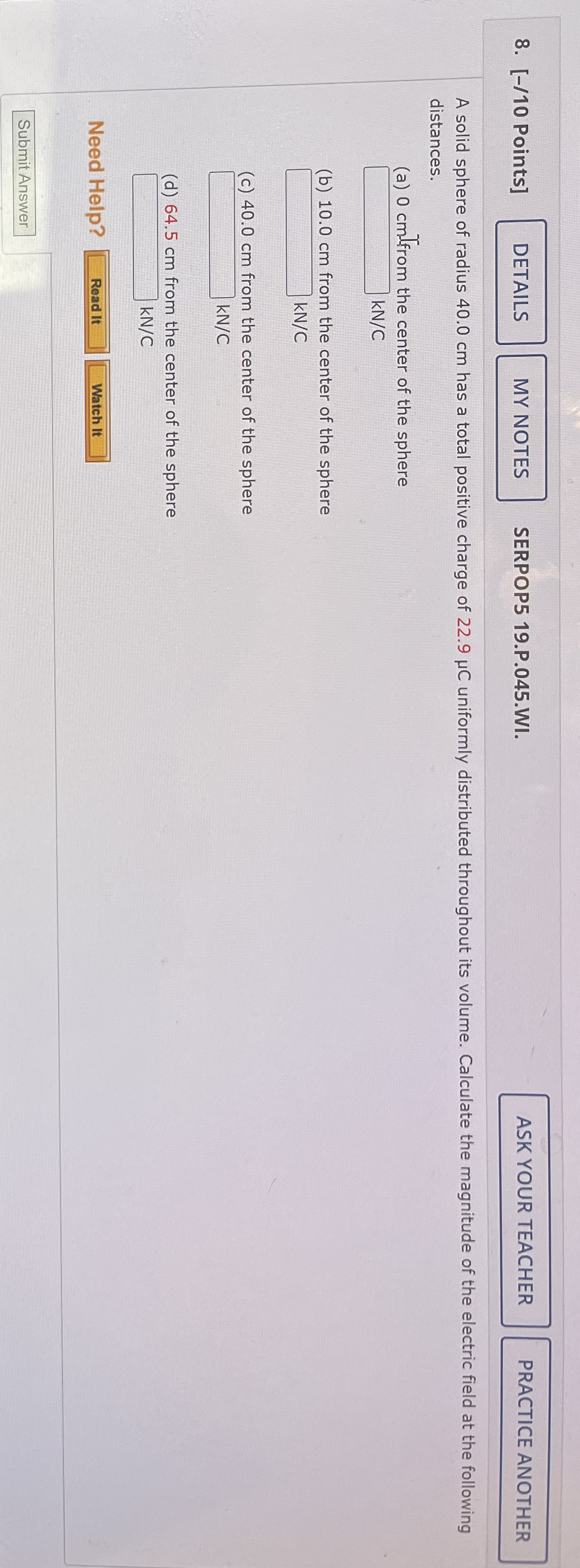 [ - / 1 0 Points ] SERPOP 5 1 9 . P . 0 4 5 . WI