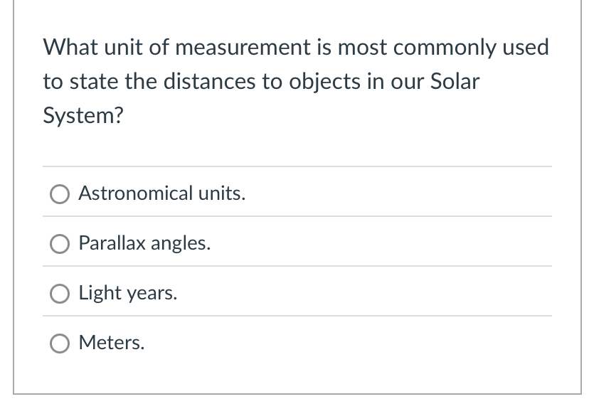 What unit of measurement is most commonly used to