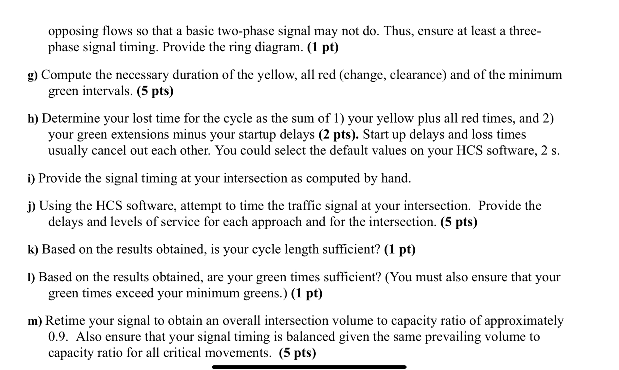 Problem 1 ( 3 0 pts ) . a ) Choose an area type,