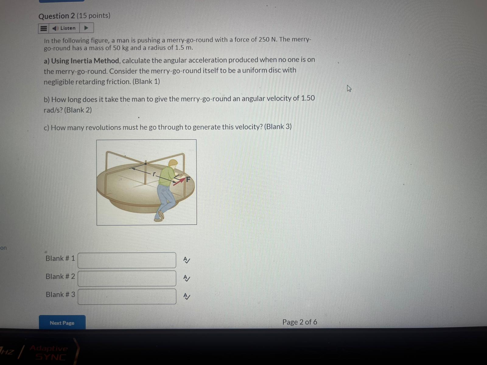 Question 2 ( 1 5 points ) In the following