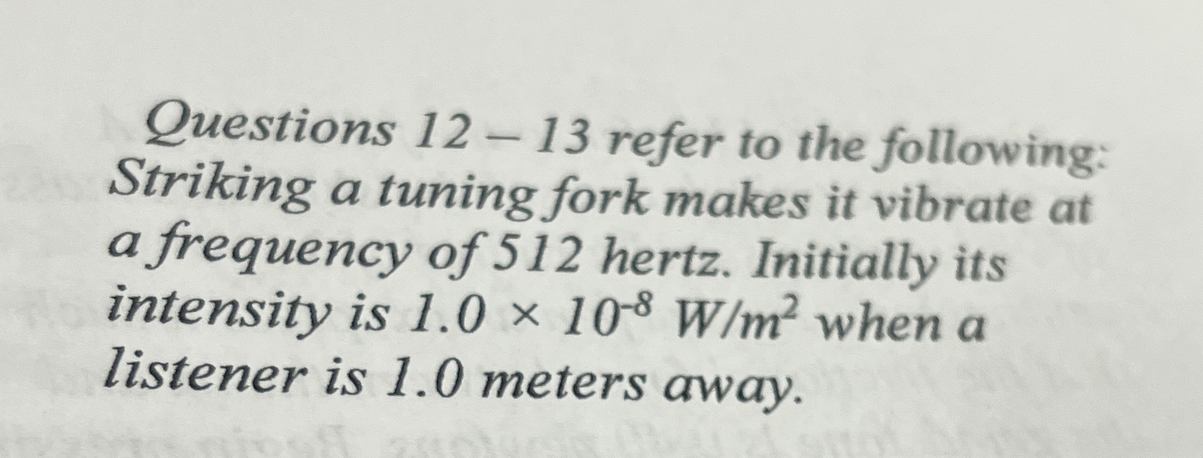 Questions 1 2 - 1 3 refer to the following: