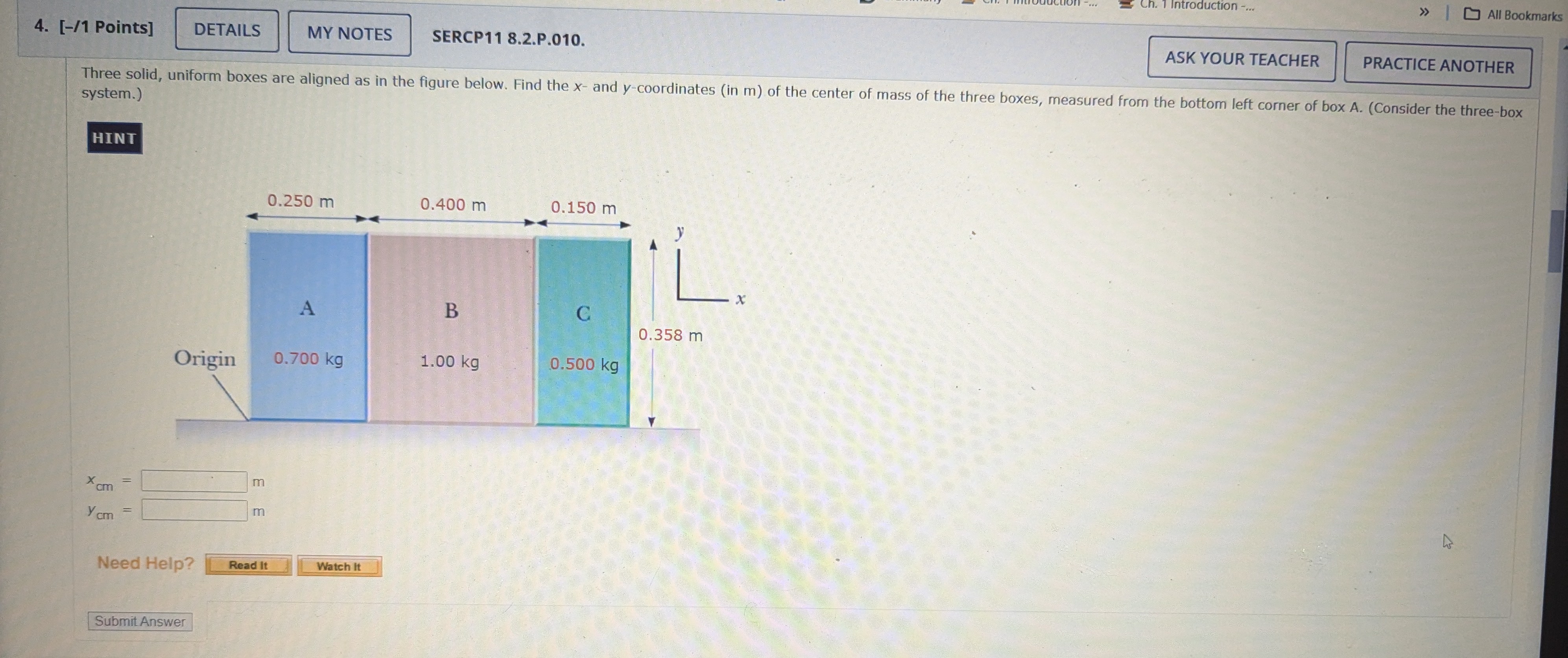 PRACTICE ANOTHER system. ) HINT Need Help?