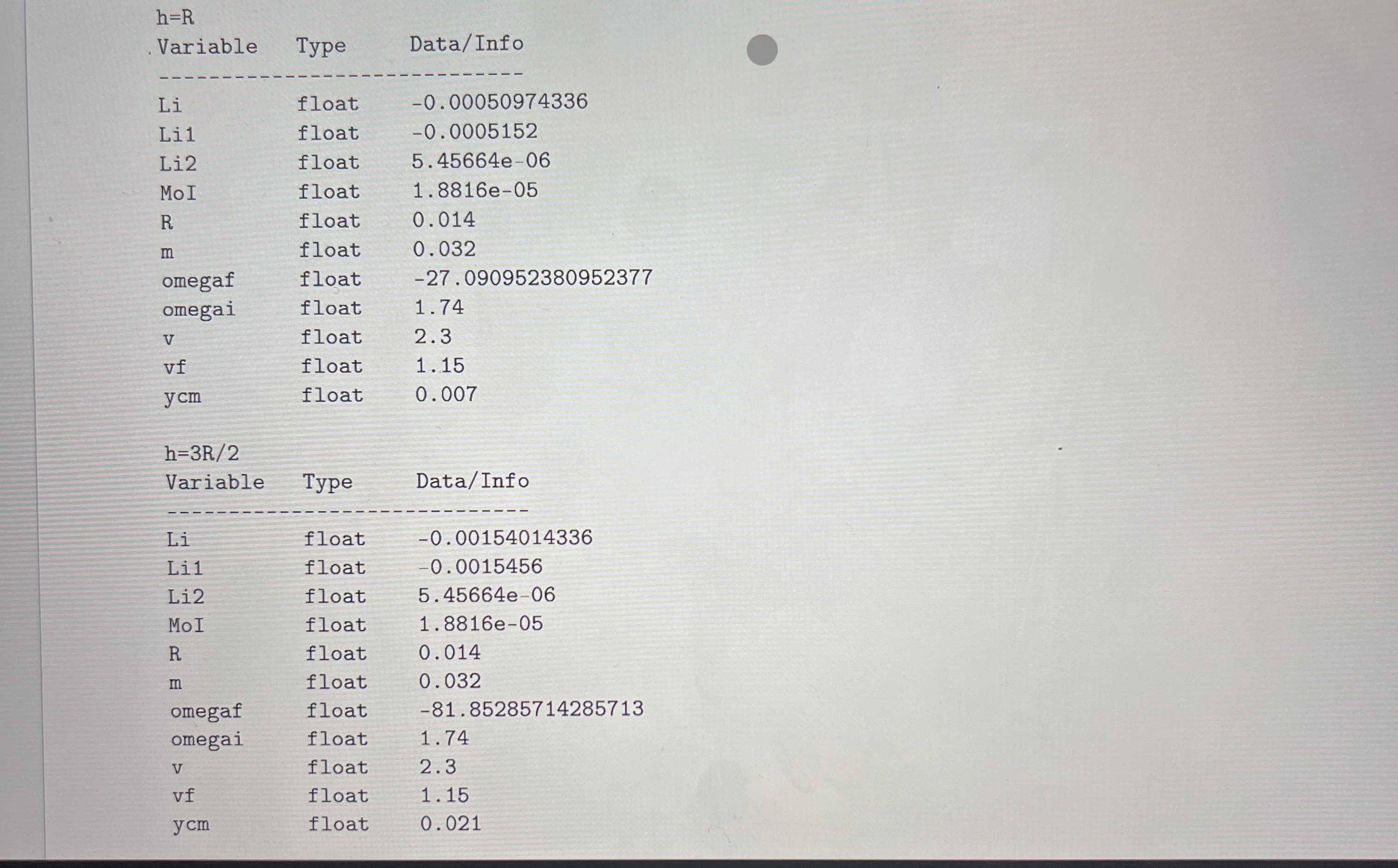 Problem 4 Two plastic pucks ( solid cylinders )