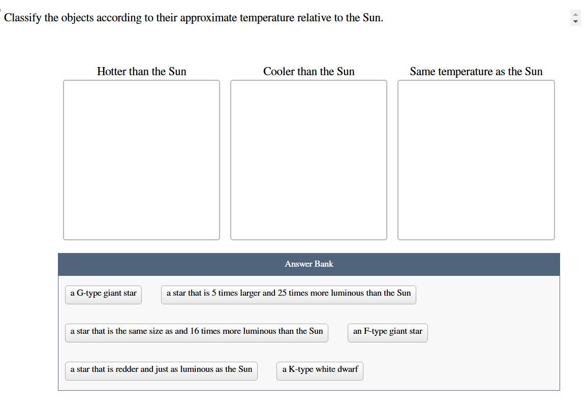 Classify the objects according to their