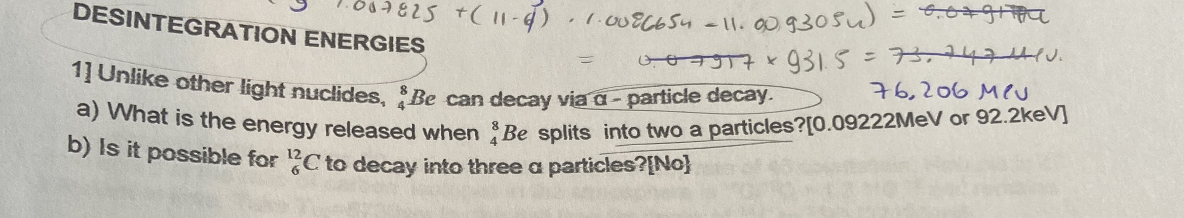 DESINTEGRATION EAITO ERGIES = 0 . 7 9 1 7 9 3 1 .
