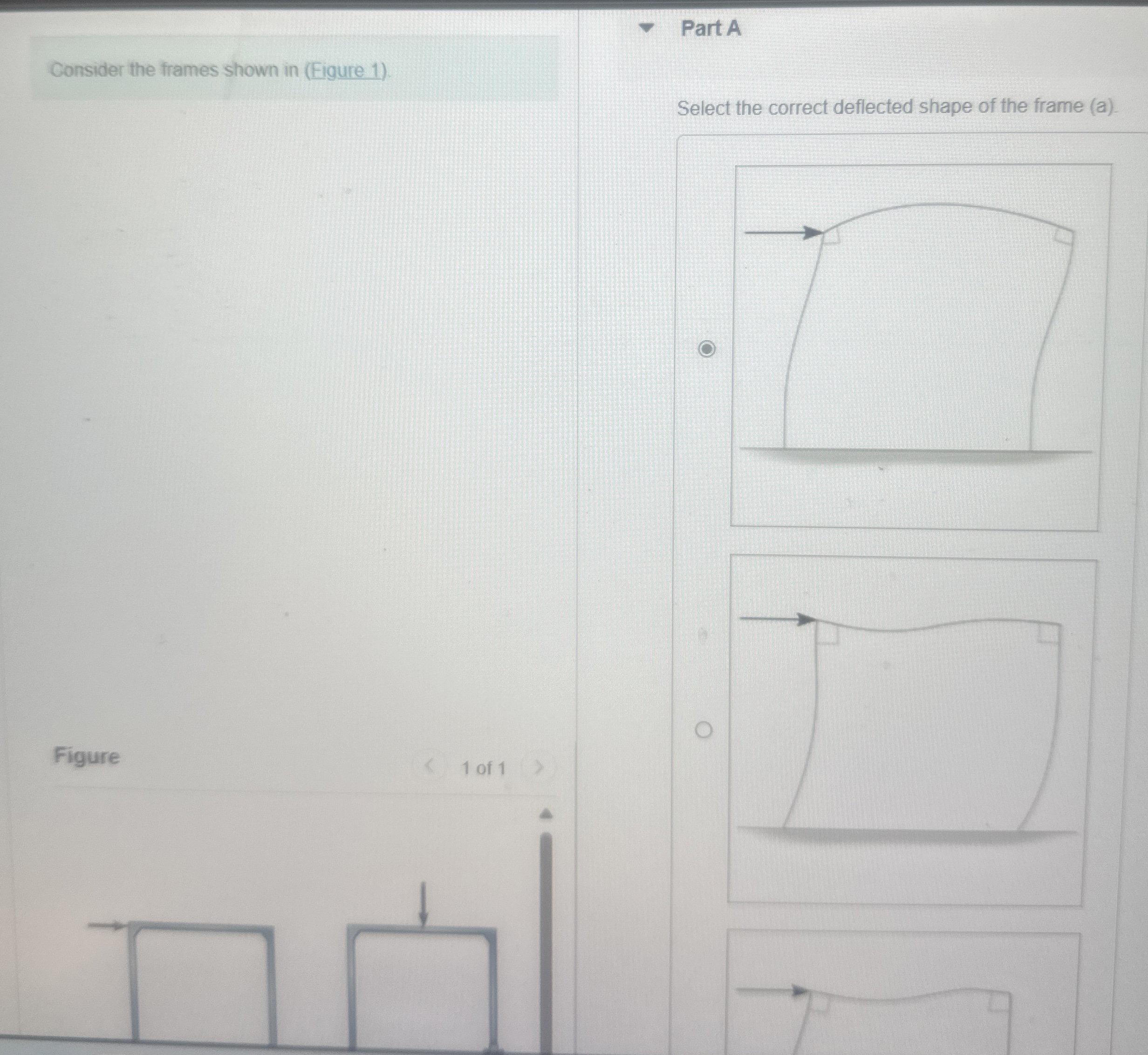 Part A Consider the frames shown in ( Figure 1 )