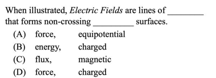 When illustrated, Electric Fields are lines of