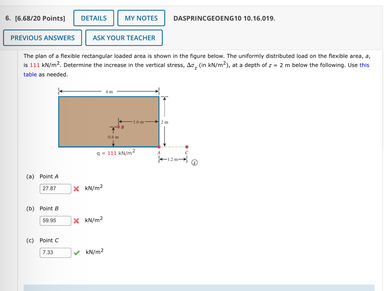 [ 6 . 6 8 / 2 0 Points ] DASPRINCGEOENG 1 0 1 0 .