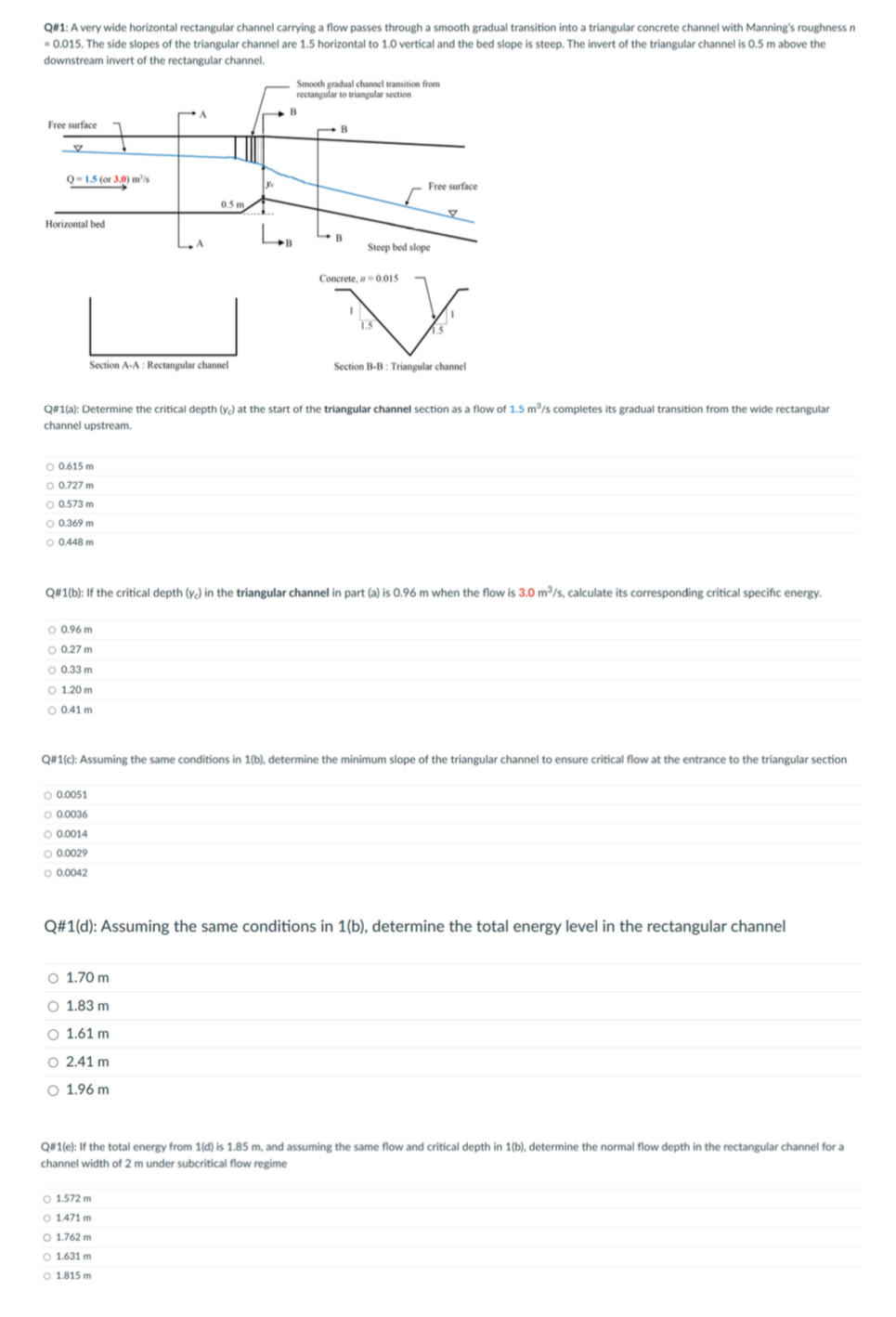Qill: A very wide horizontal rectangular channel
