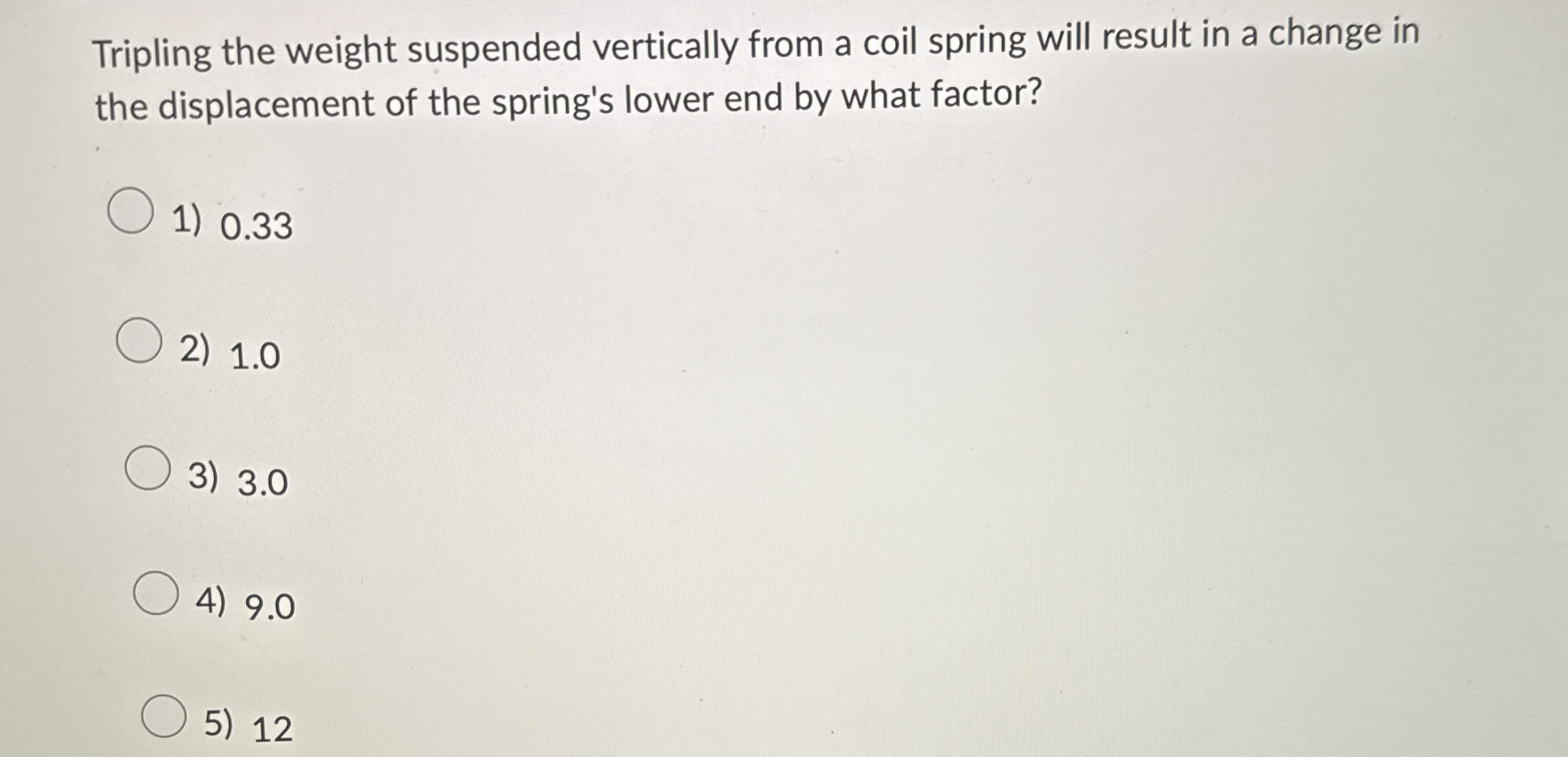 Tripling the weight suspended vertically from a