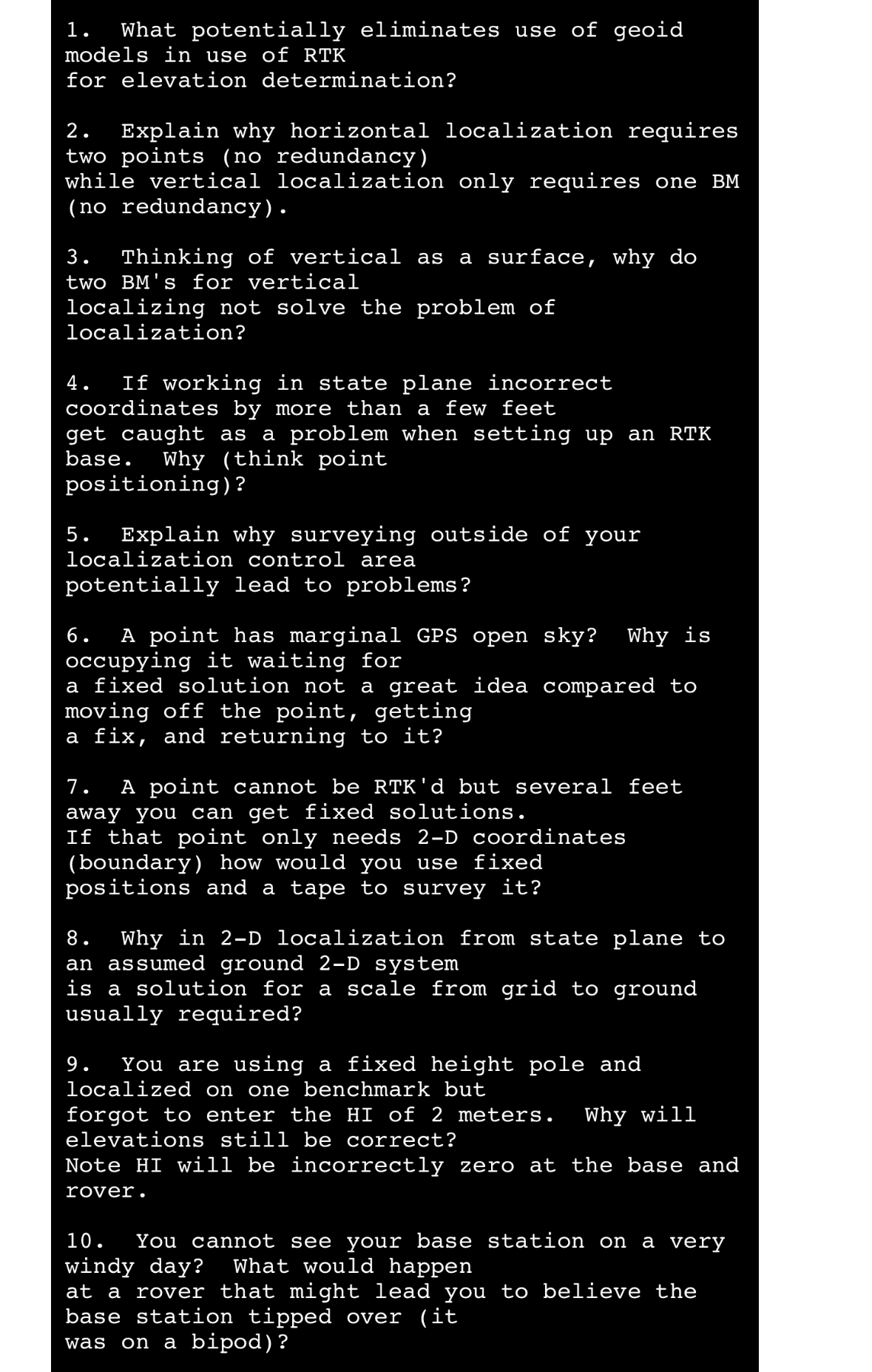 What potentially eliminates use of geoid models